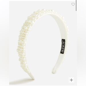 J Crew Mixed Pearl Headband
